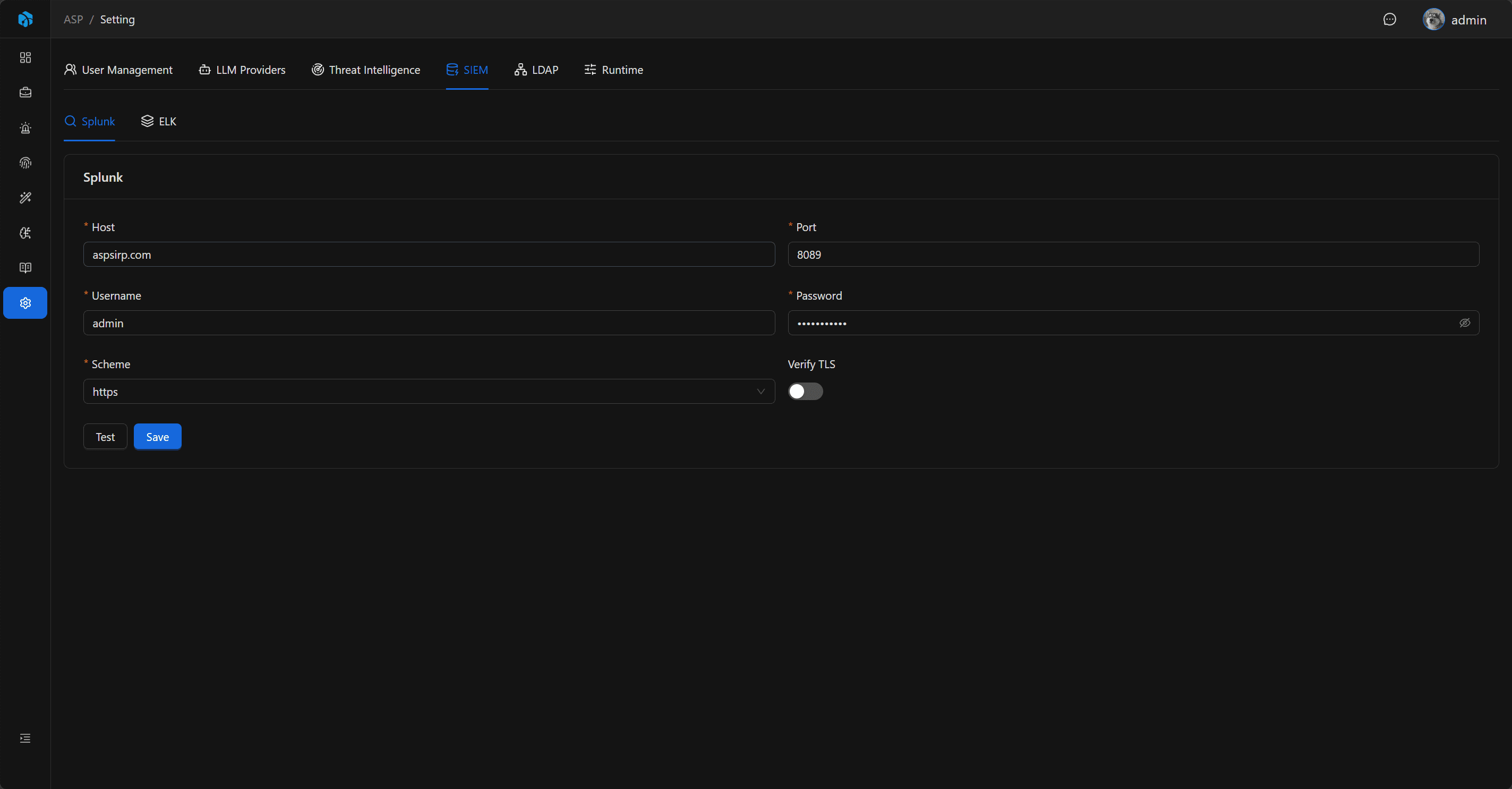 Splunk 配置
