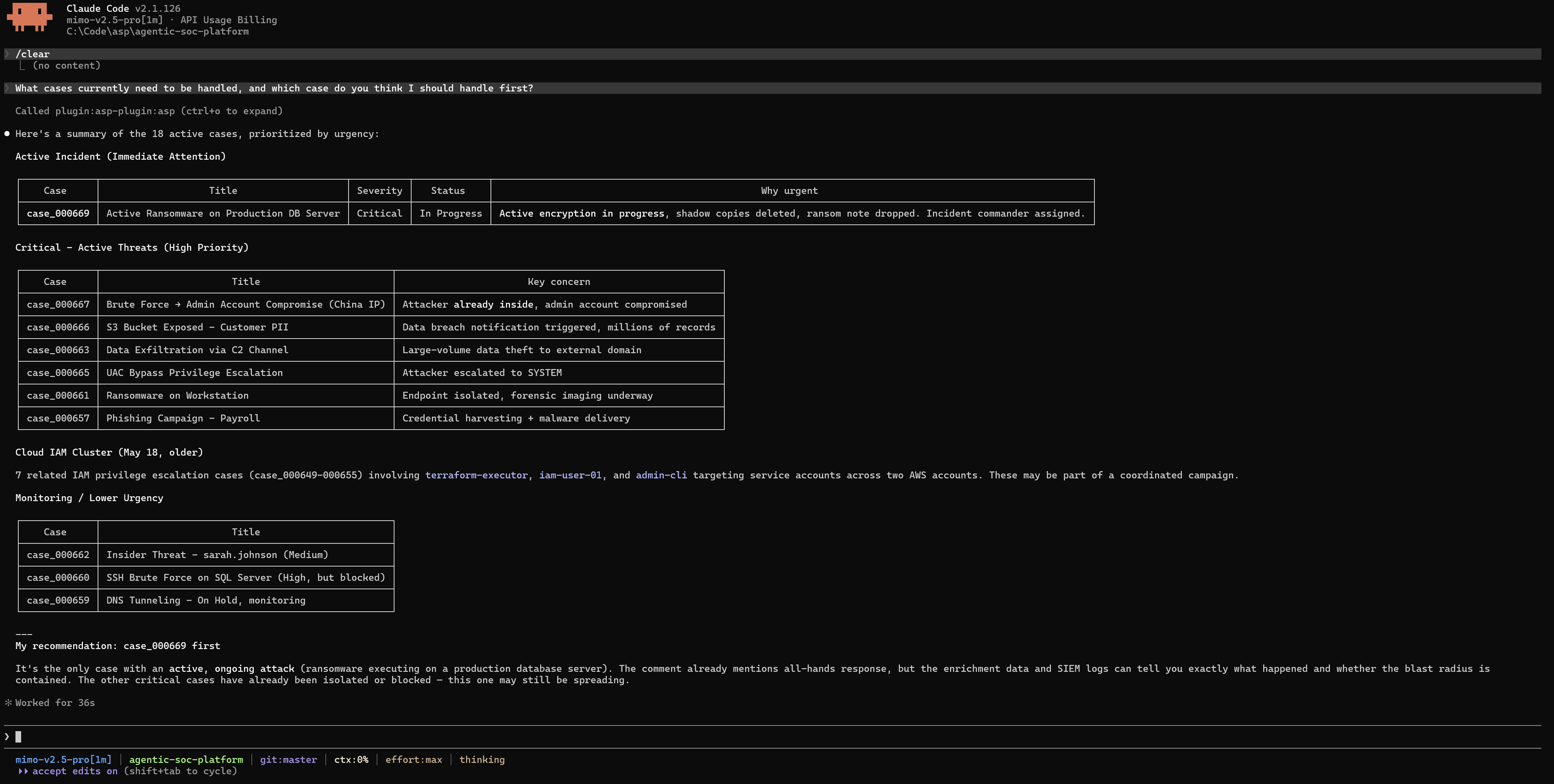 Bring Harness Agents into SOC workflows